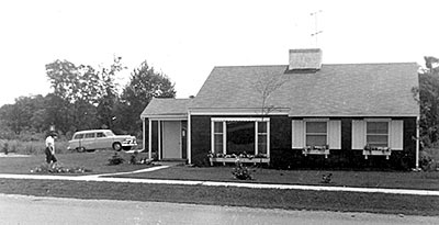 Our house on Yost Blvd.